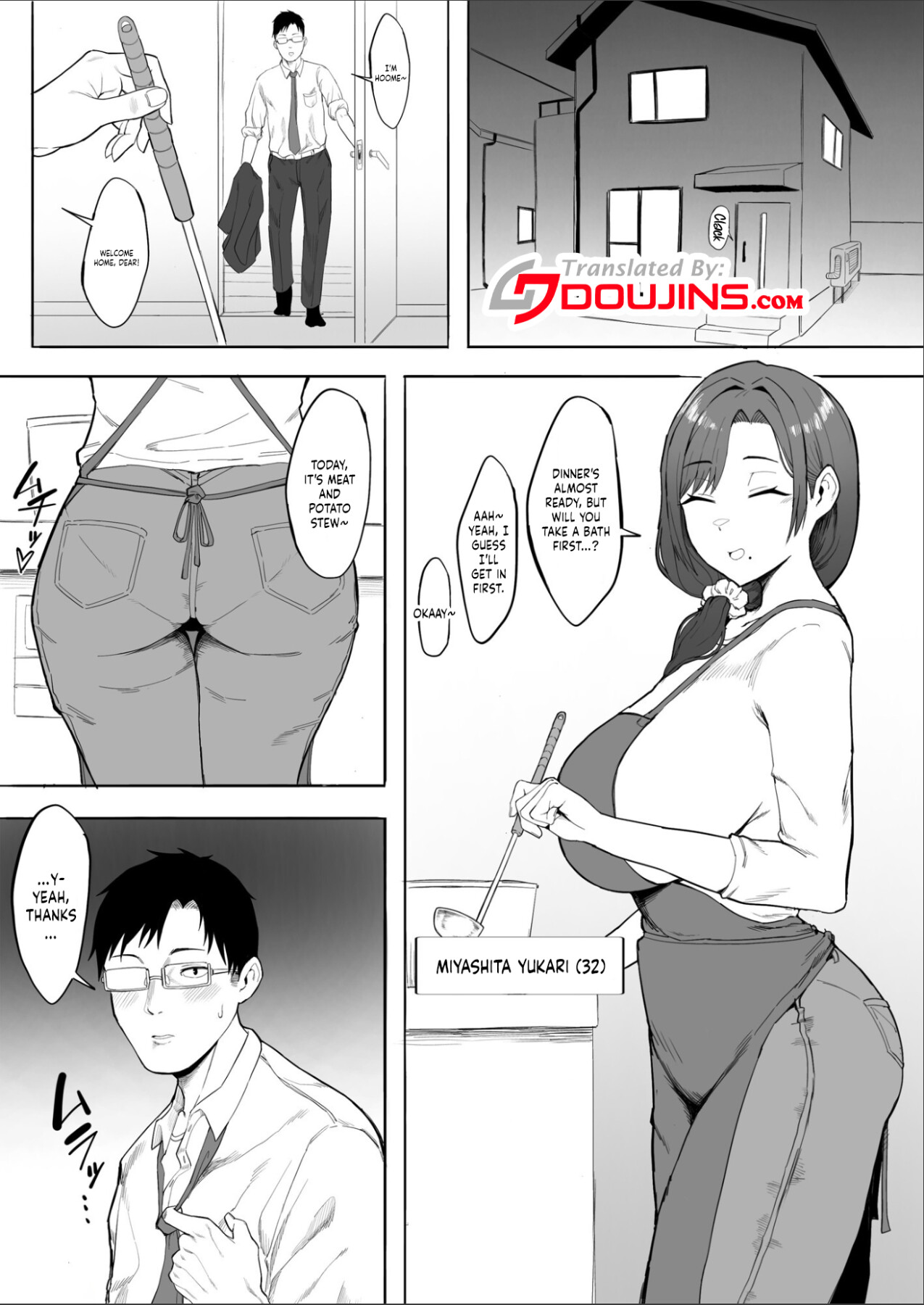 Hentai Manga Comic-Housewife Yukari-san NTR-Read-2